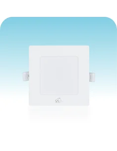 Panel de embutir LED 6W cuadrado Cálida [LPCE06W-C]