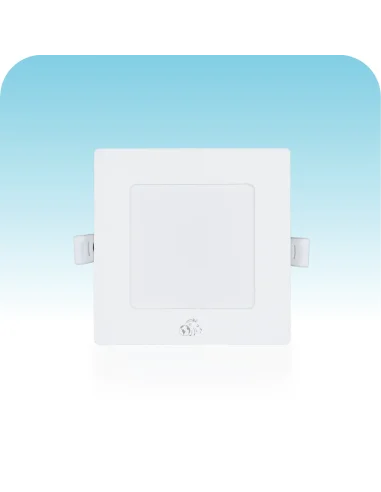 Panel de embutir LED 6W cuadrado Cálida [LPCE06W-C]