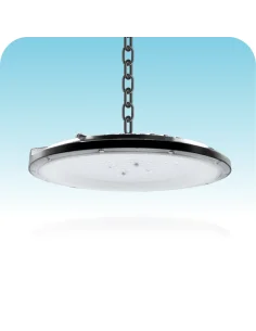 UFO LED aluminio + PC 100W Fría [UFO100W-P-F]