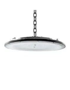 Campana UFO LED 200W aluminio y PC luz fría LightLion Argentina 2
