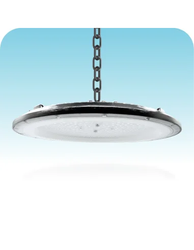 UFO LED aluminio + PC 200W Fría [UFO200W-P-F]