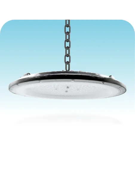 UFO LED aluminio + PC 200W Fría [UFO200W-P-F]