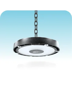 UFO LED aluminio + vidrio 100W Fría [UFO100W-F]