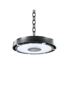 Campana UFO LED 100W aluminio y vidrio luz fría Lion Argentina 2