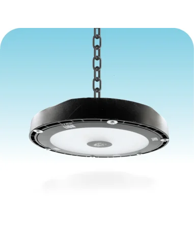 UFO LED aluminio + vidrio 150W