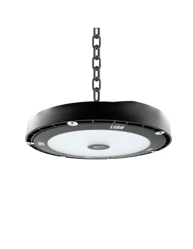 UFO LED aluminio + vidrio 200W Fría [UFO200W-F]