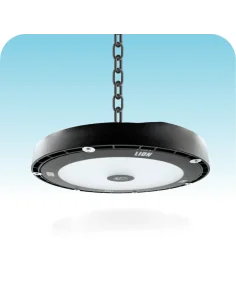 UFO LED aluminio + vidrio 200W Fría [UFO200W-F]