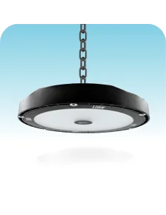 UFO LED aluminio + vidrio 300W Fría [UFO300W-F]