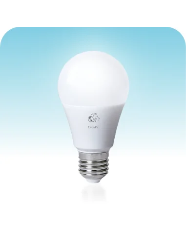 Lámpara bulbo 12-24volt LED Fría [LA12W-12V-F]