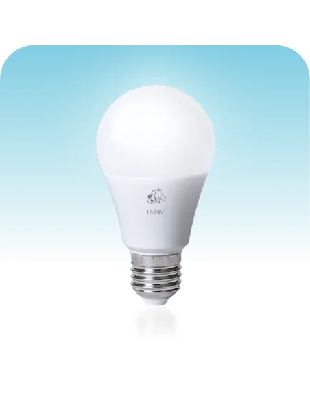 Lámpara bulbo 12-24volt LED Fría [LA12W-12V-F]
