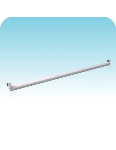 Listón de chapa para tubo LED 48W  [TFB24-1P]