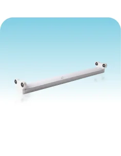 Listón de chapa para tubo LED 9W doble  [TFB06D-1P]