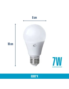 Bulbo LED 7W Fría [LA07W-F] 2