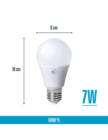 Bulbo LED 7W Fría [LA07W-F]