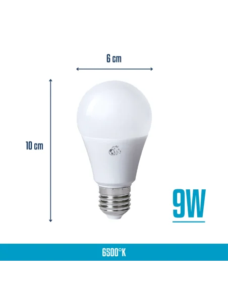 Bulbo LED 9W Fría [LA09W-F]