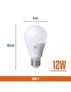 Bulbo LED 12W Cálida [LA12W-C] 2