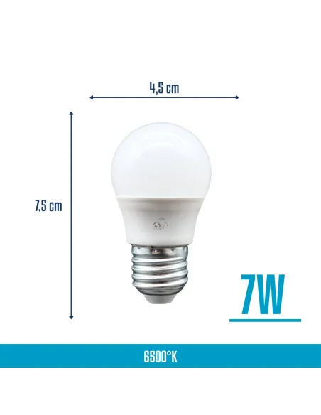 Lámpara Gota LED 7W Fría [LG07W-F]