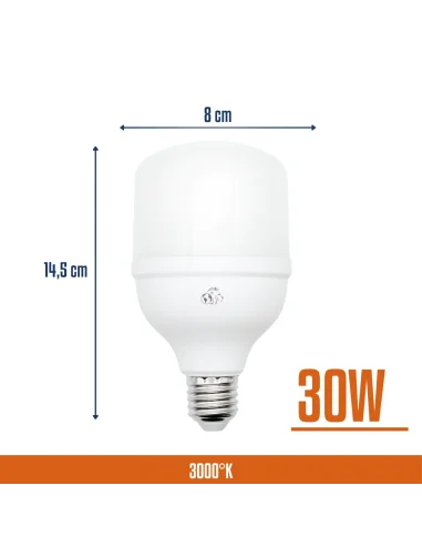 Lámpara Alta Potencia 30W Cálida [LH30W-C]