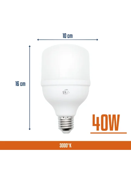 Lámpara Alta Potencia 40W Cálida [LH40W-C]