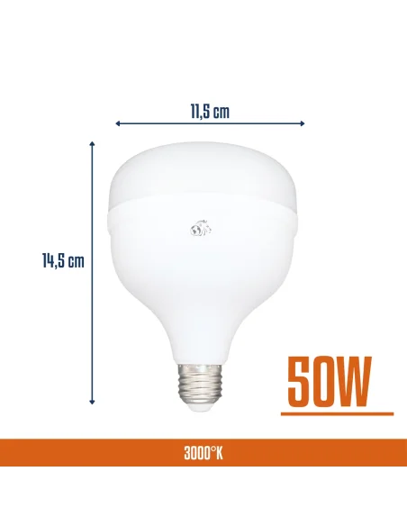 Lámpara Alta Potencia 50W Cálida [LH50W-C]
