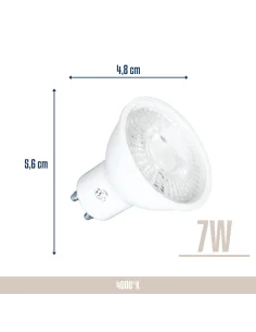 Lámpara Dicroica LED Lupa 7W Neutra [LD07W-L-N] 2