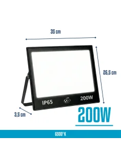 Reflector LED 200W Fría [PR200W-F] 2