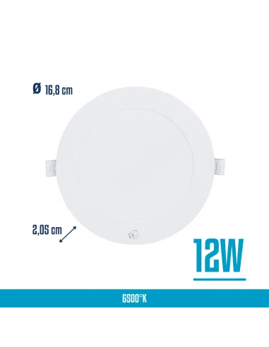 Panel de embutir LED 12W Fría [LPRE12W-F]