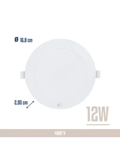 Panel de embutir LED 12W Neutra [LPRE12W-N] 2
