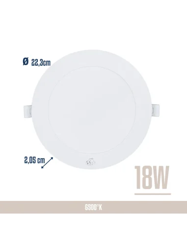 Panel de embutir LED 18W Neutra [LPRE18W-N]