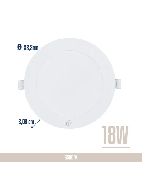 Panel de embutir LED 18W Neutra [LPRE18W-N]