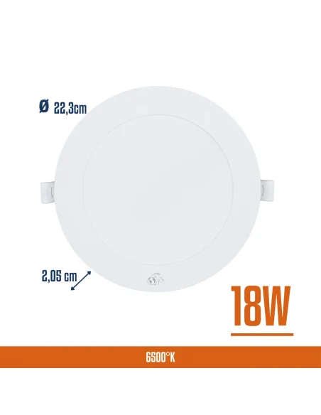 Panel de embutir LED 18W Cálida [LPRE18W-C]