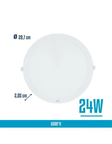 Panel de embutir LED 24W Fría [LPRE24W-F]