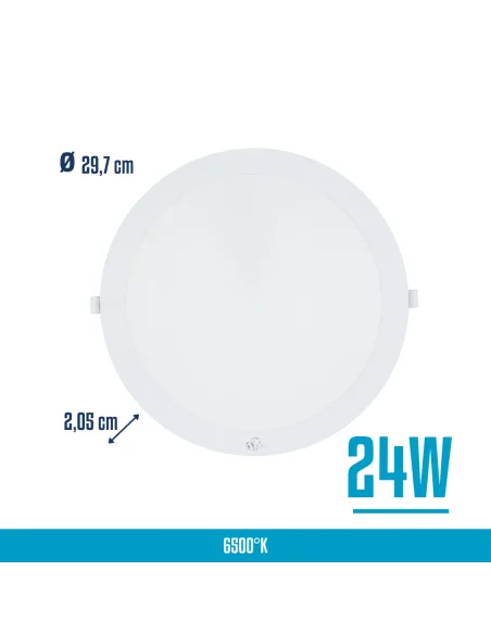Panel de embutir LED 24W Fría [LPRE24W-F]