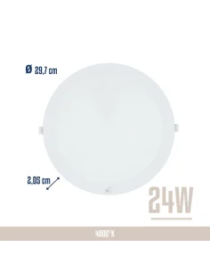 Panel de embutir LED 24W Neutra [LPRE24W-N] 2