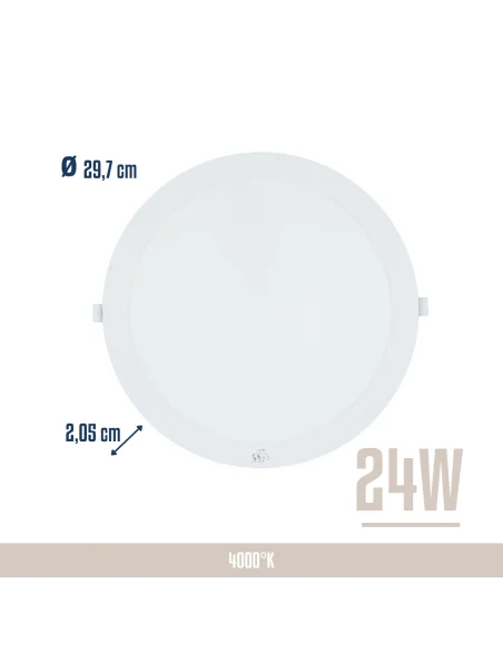 Panel de embutir LED 24W Neutra [LPRE24W-N]