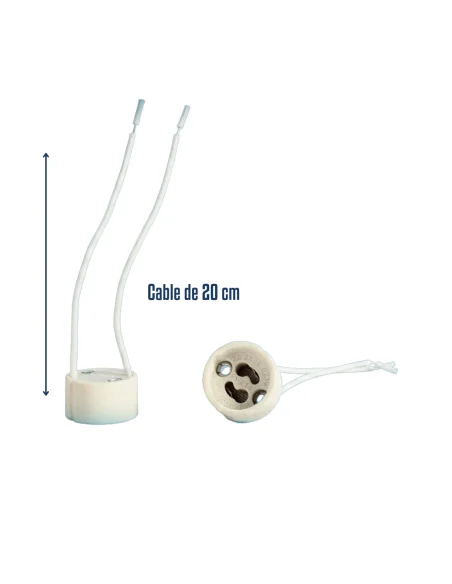 Zócalo GU10  [PGU10]