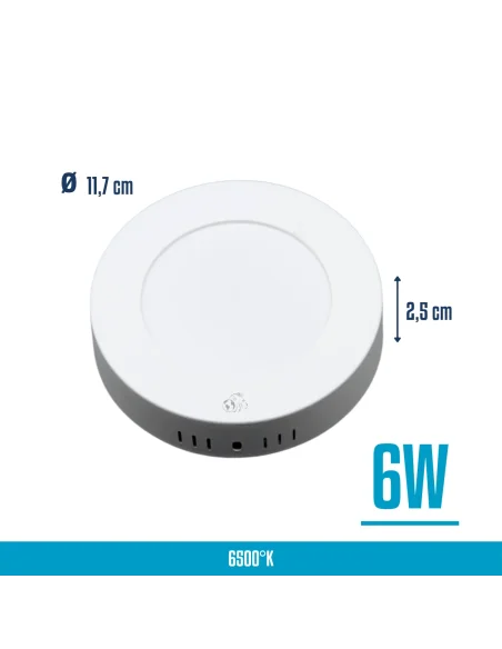 Panel de aplicar LED 6W Fría [LPRA06W-F]