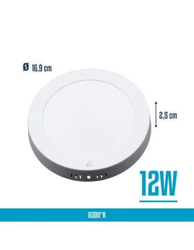 Panel de aplicar LED 12W Fría [LPRA12W-F]