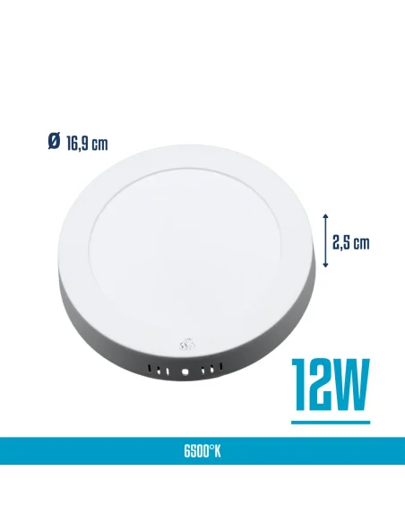 Panel de aplicar LED 12W Fría [LPRA12W-F]