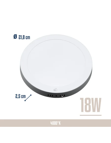 Panel de aplicar LED 18W Neutra [LPRA18W-N]