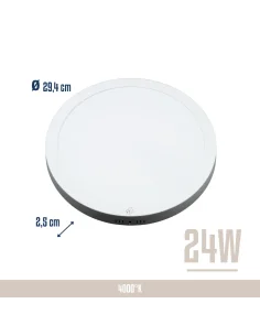 Panel de aplicar LED 24W Neutra [LPRA24W-N] 2