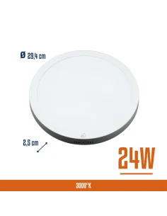 Panel de aplicar LED 24W Cálida [LPRA24W-C] 2