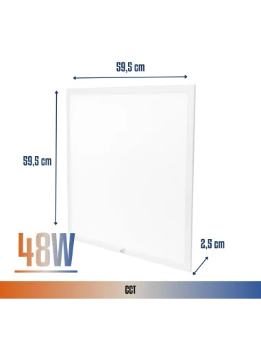 Paneles LED CCT 48W  [LPCE48W-CCT]