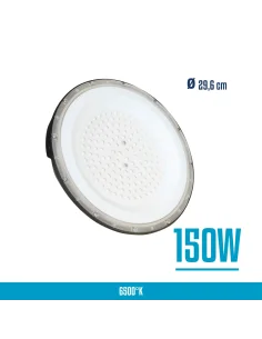 UFO LED aluminio + PC 150W Fría [UFO150W-P-F] 2