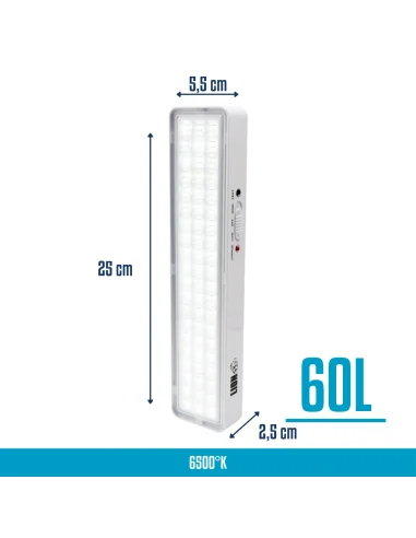 Luz de emergencia 3,5W Fría [LZ60L-F]