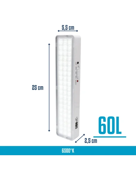 Luz de emergencia 3,5W Fría [LZ60L-F]
