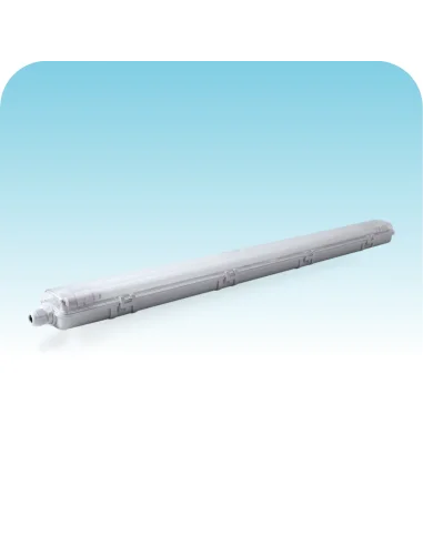 Listón estanco para tubo LED 18W doble  [EST18D]