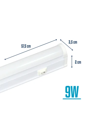 Listón interconectable 9W Fría [LI09W-F]
