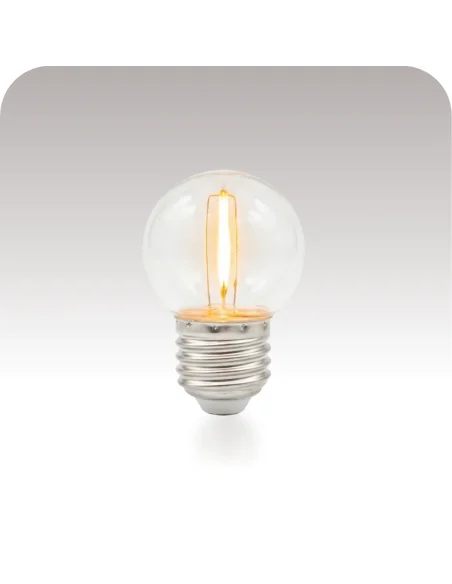 Lámpara Filamento LED 1W Cálida [LA01W-G-C]