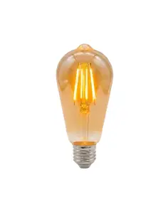 Lámpara Filamento LED ST64 4W - Estilo Vintage Ámbar | Lion 2